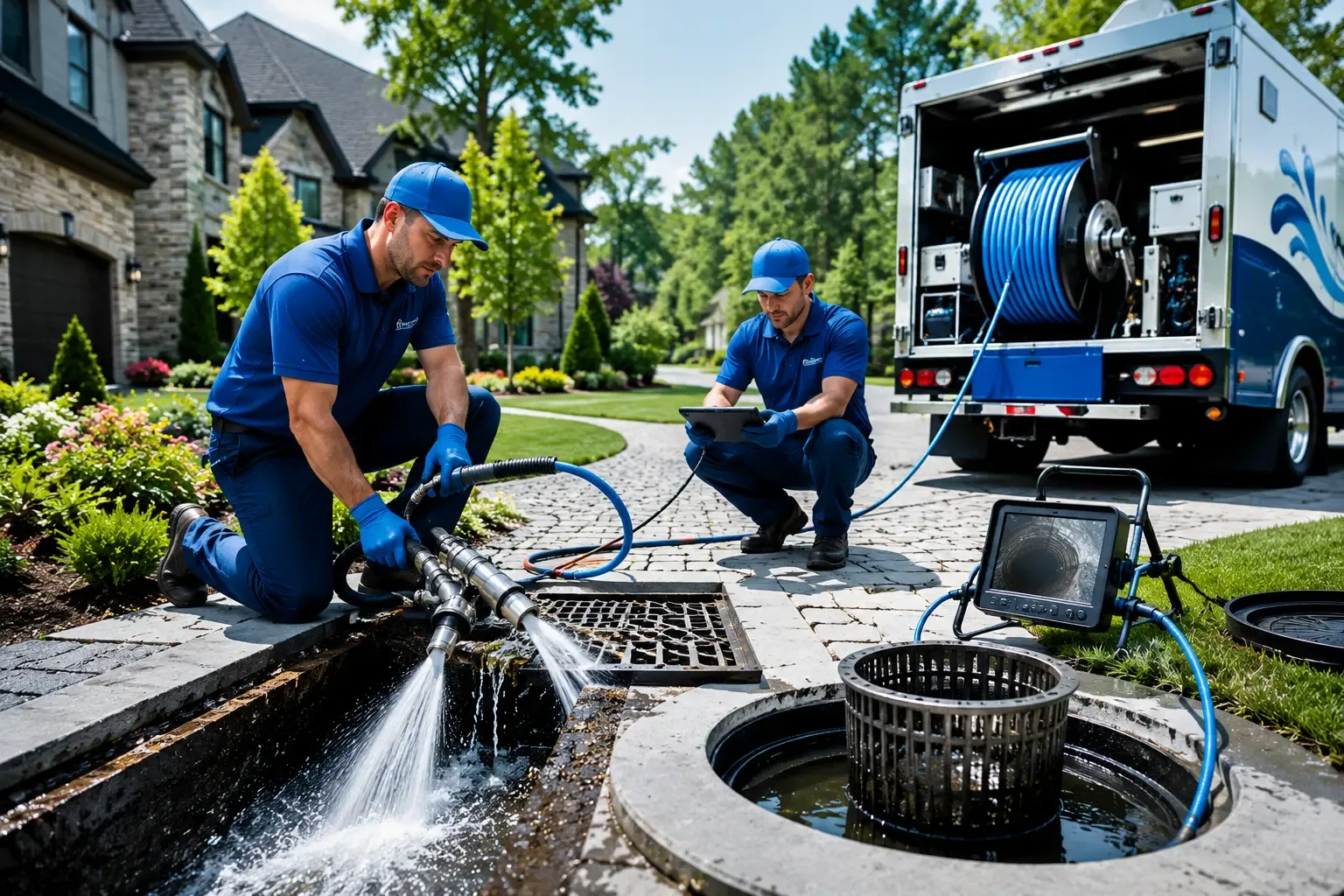 Local outdoor drain cleaning professionals in Waynesville, OH