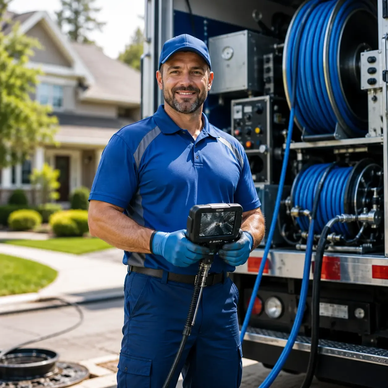 Local outdoor drain cleaning specialists in Waynesville, OH
